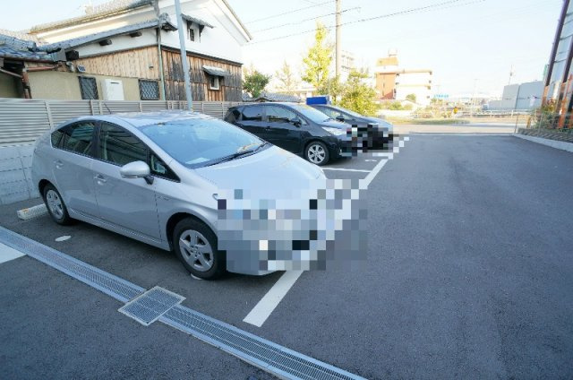アザレの駐車場
