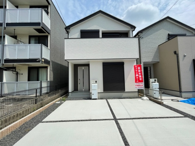 【外観】 | 守山区高島町21-1期　全5棟　1号棟＜仲介手数料無料＞白沢小・守山北中　新築一戸建て | 〈内覧予約キャンペーン実施中！〉マックスバリュde住まい相談までご連絡下さい。