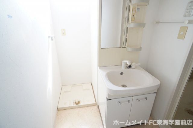 熊本市東区長嶺南７丁目の賃貸マンションの洗面所
