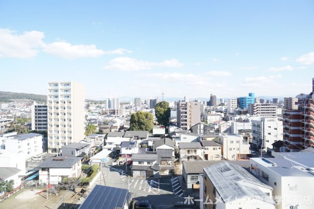 熊本市中央区坪井４丁目の賃貸マンションの展望