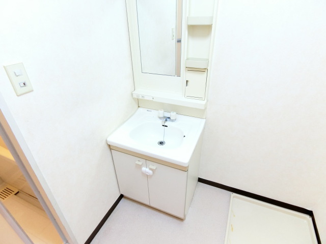 リビオ金剛の独立洗面台|同物件別部屋