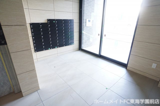 熊本市中央区坪井４丁目の賃貸マンションのロビー