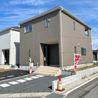 【外観パース】 | 神栖市若松中央第2-1号棟 | 【祝完成：現地写真】ご見学は即日も可能です。神栖市若松中央第2-1号棟