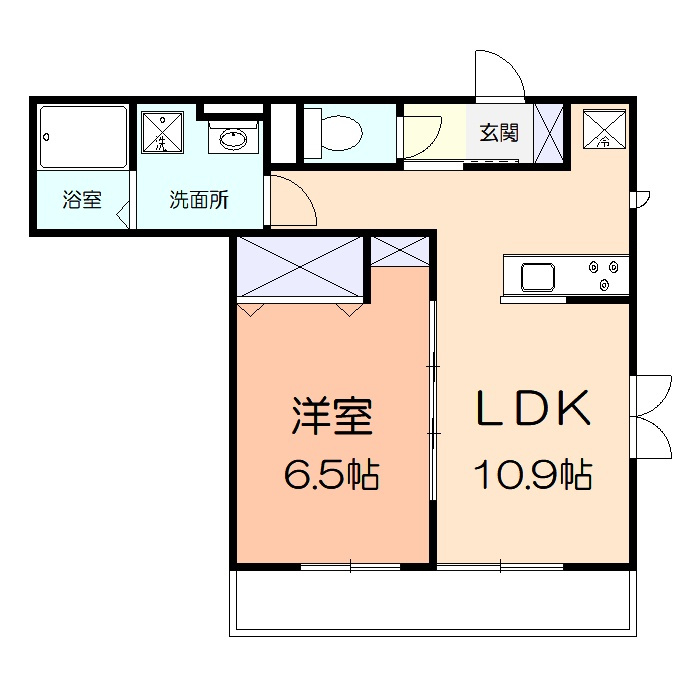 Gran　Viaの間取り