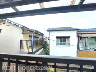 【展望】 | 尼崎市大庄西町３丁目中古戸建 | バルコニーからの眺望です♪住宅街です！