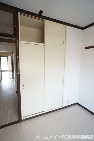 熊本市東区八反田２丁目のアパートの収納