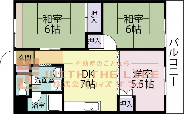 長門石OCビル【キャッシュバック対象物件】の間取り