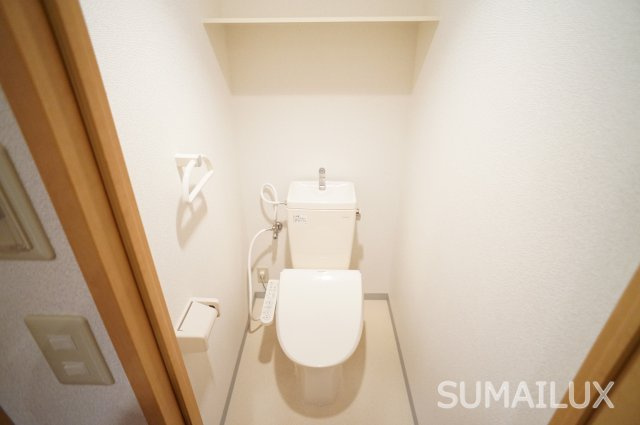熊本市中央区本荘６丁目の賃貸マンションのトイレ