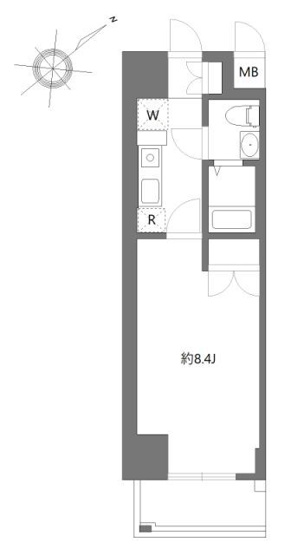 【間取り】 | ジュモー京成船橋