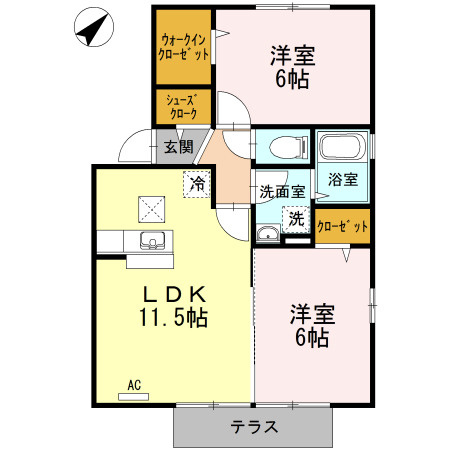 【間取り】 | オリジアスⅠ