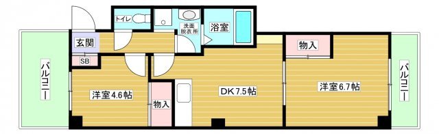 【間取り】 | レジデンス野田駅前