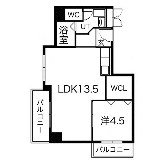 【間取り】 | フジセントラルビル