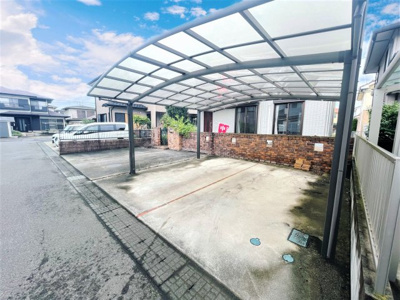 【駐車場】 | 古河市駒羽根中古住宅