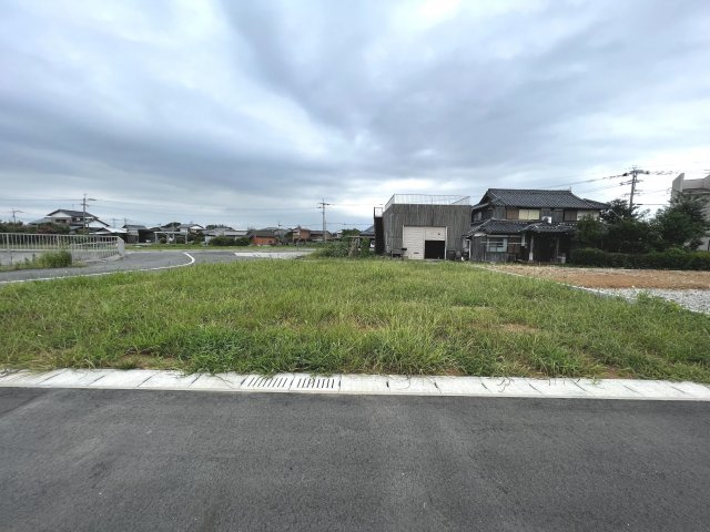 筑後市大字常用の売地の外観
