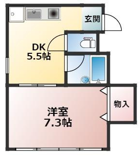 ラフィーネ諏訪の間取り