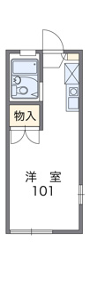 【間取り】 | レオパレス西陣A