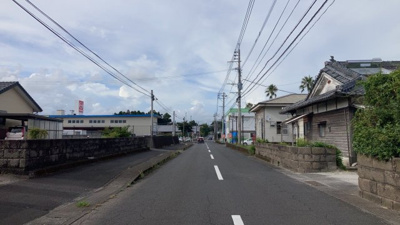 【前面道路含む現地写真】 | 鹿屋市串良町上小原(全2筆)　売地