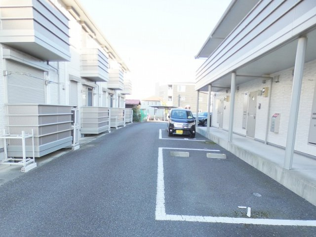 ボナールパークAの駐車場