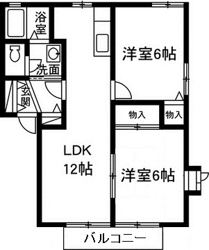 【間取り】 | アベニールB