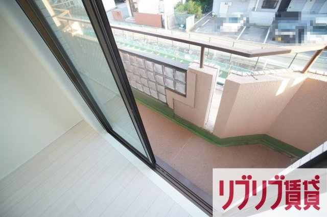 サンシティ末広のバルコニー