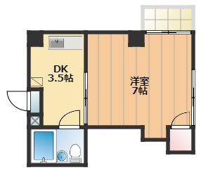 ロータリーマンション布施南の間取り