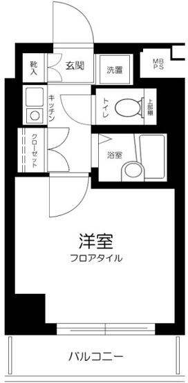 【間取り】 | ヴェルステージ戸越