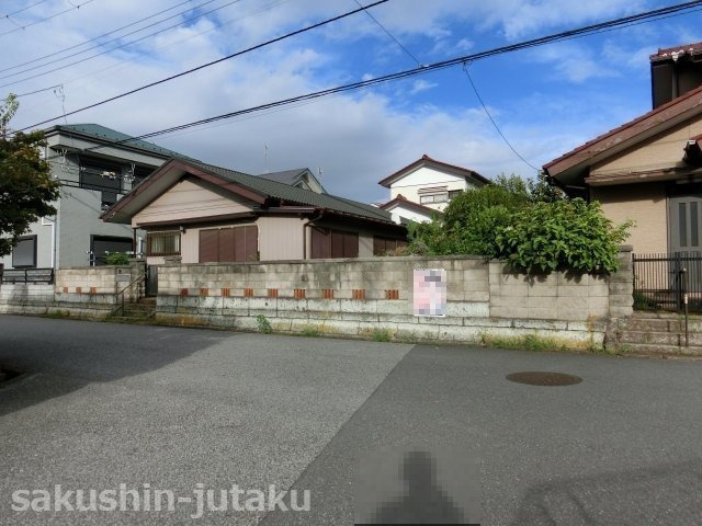 こてはし台１丁目　売地の外観|こてはし台１丁目　売地　更地渡し　建築条件なし　約７０坪の整形地　北西側６ｍ公道面　間口約１５．５ｍ