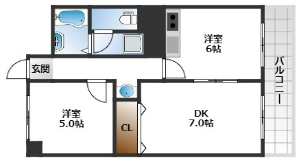 【間取り】 | リアーズ緑地公園