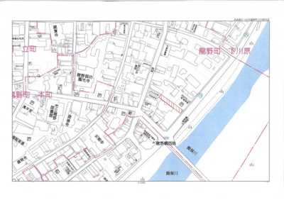 【地図】 | たつの市龍野町下川原町土地
