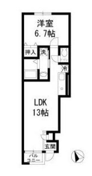 パールオハナの間取り