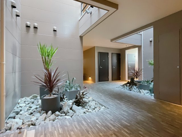 maison blancのロビー
