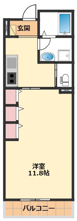 maison blancの間取り