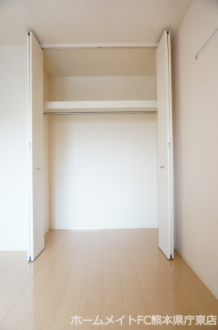 熊本市中央区保田窪１丁目のアパートの収納