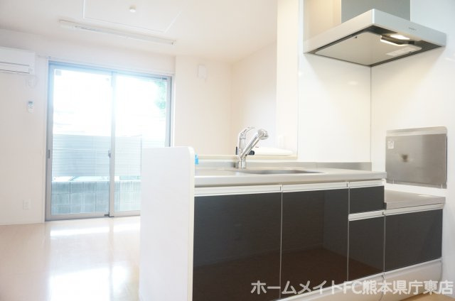 熊本市中央区保田窪１丁目のアパートの内装