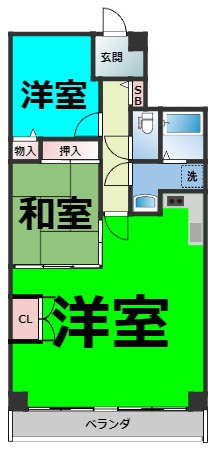 仲介手数料0！！アメニティ雁道の間取り