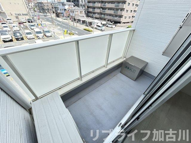 maison blancのバルコニー