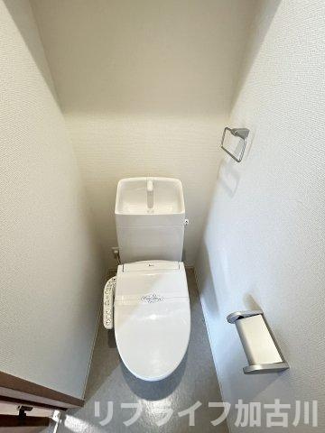 maison blancのトイレ