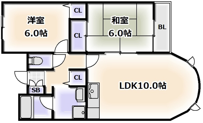 【間取り】 | パインブルックマンション