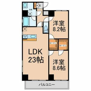 CASA　GRIGIO　　刈谷市近郊の賃貸ならクラスホーム刈谷店の間取り
