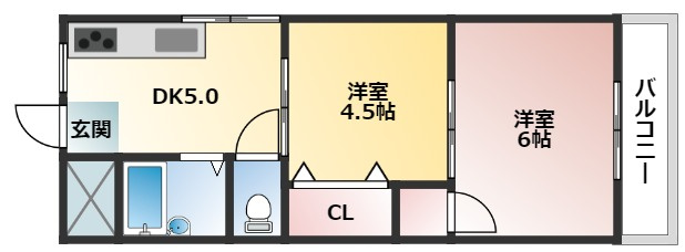 広島市西区南観音７丁目の賃貸マンション