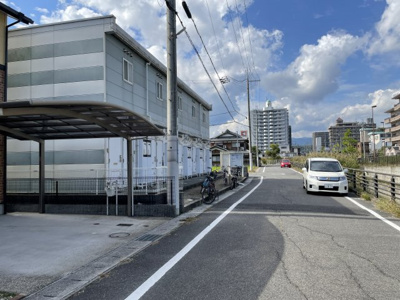 【前面道路含む現地写真】 | 大津市本堅田4丁目28-18　中古戸建