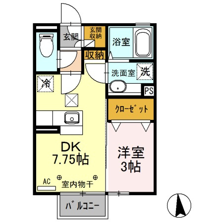 【間取り】 | アステールＣ