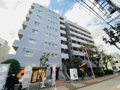 【外観】 | キャッスル・エイト東矢口 | 総戸数７８戸、平成５年４月築、管理人は日勤勤務につき管理体制良好です♪