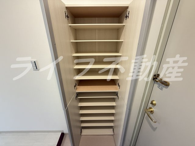 ヌベルミズノの収納|大きなものも収納できそうです