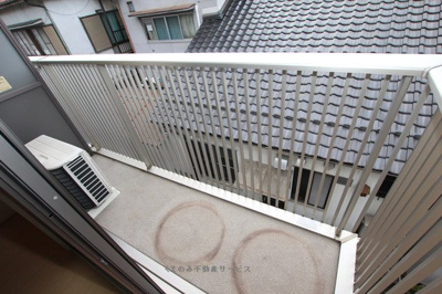 【バルコニー】 | サンミシェル | 陽当たり良好なバルコニーです
サン=ミシェル205号室　2020/12/25撮影