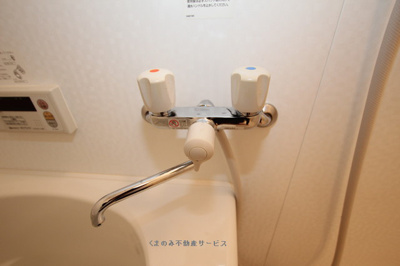 【浴室】 | サンミシェル | ツーバルブ混合栓
サン=ミシェル205号室　2020/12/25撮影