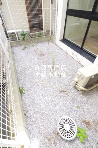 COZY菊井のバルコニー