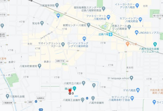 メゾン　クレールの地図