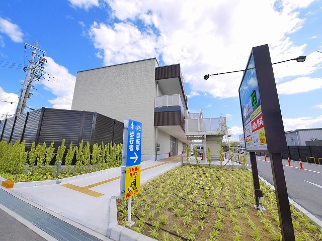 大安寺　クリニック棟の外観