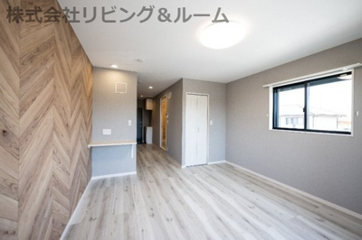 【内装】 | ラ・フォンテ・モカ | 角部屋の画像中部屋は窓がありません。